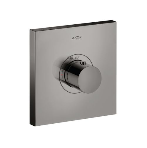 AXOR-HG-AXOR-ShowerSelect-Thermostat-HighFlow-Unterputz-eckig-Polished-Black-Chrome-36718330 gallery number 1